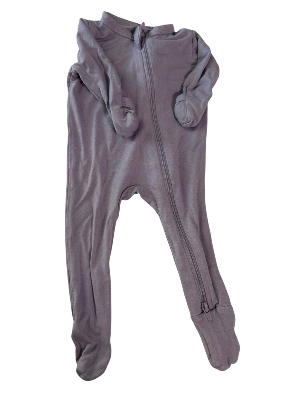 Kyte Baby Bamboo Footie Lavender Purple Two Way Zip Sleeper Newborn NB